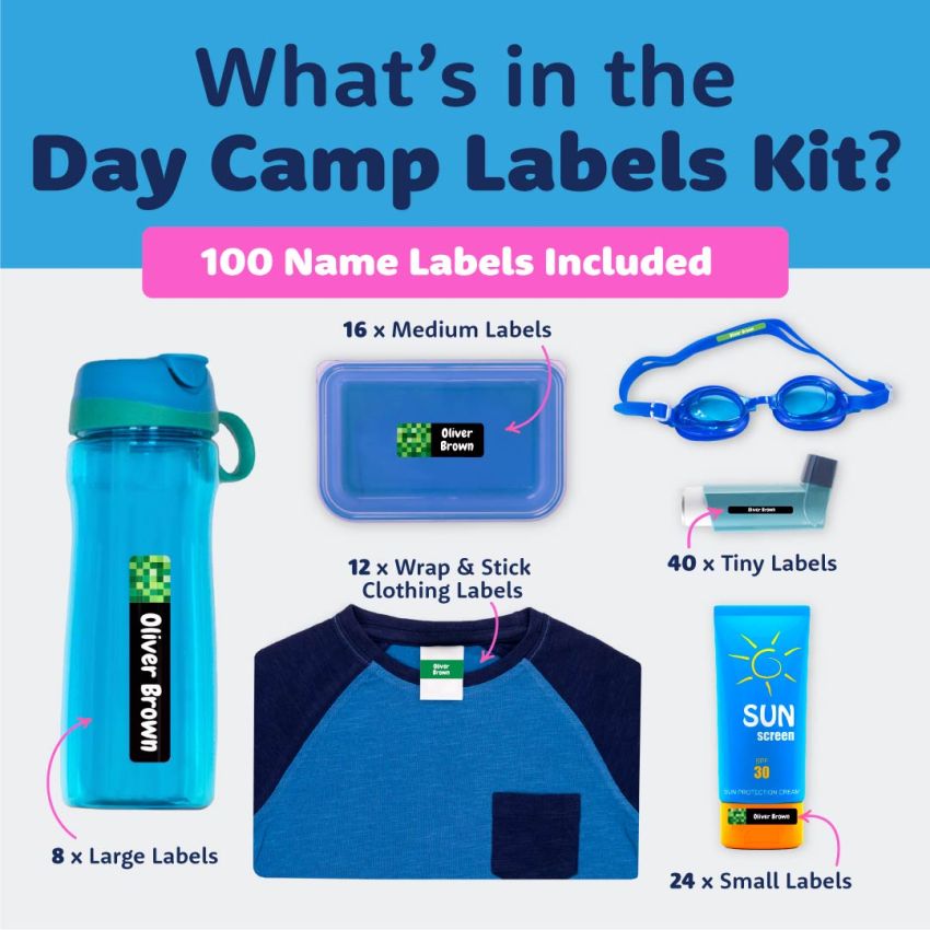 Day Camp Name Labels Pack gallery image №2
