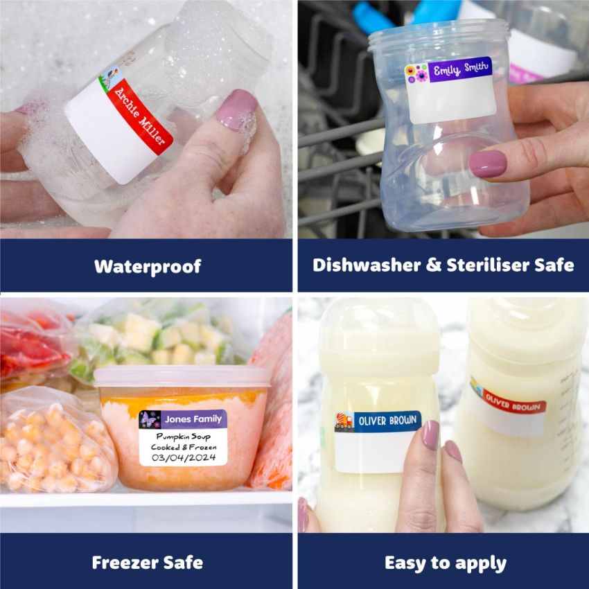 Designer Baby Bottle Labels gallery image №2