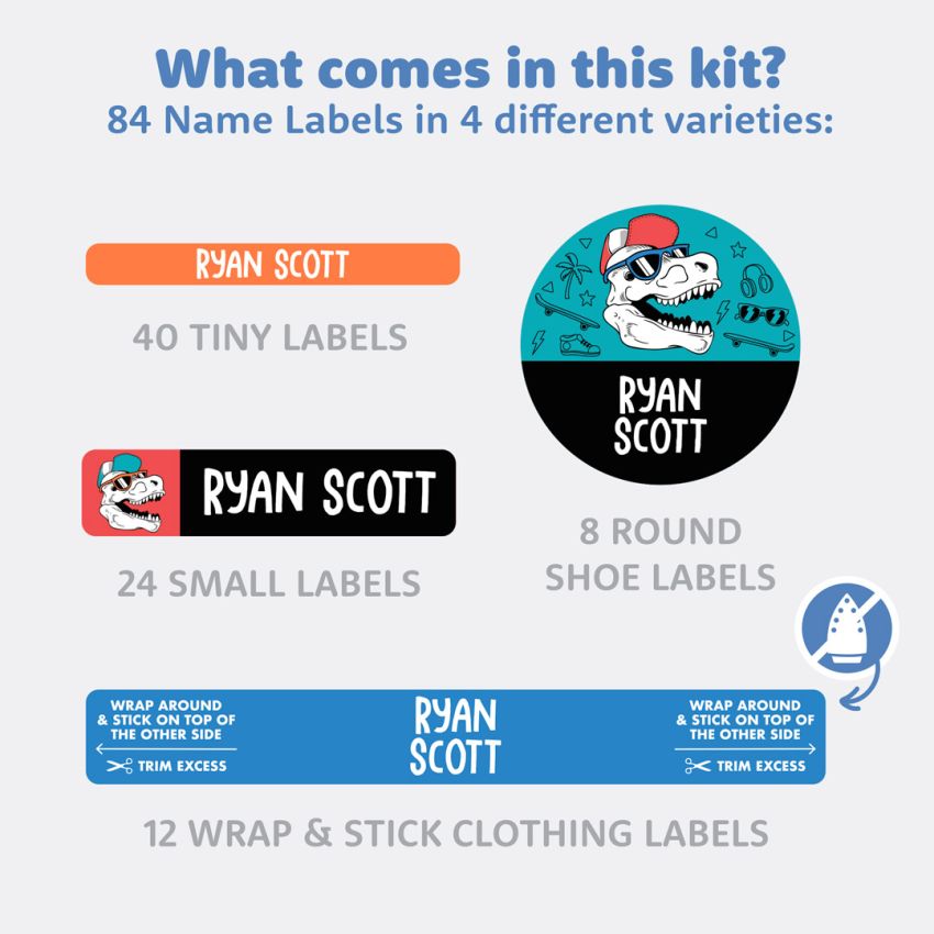 Designer Basic Name Labels Combo Pack product preview image
