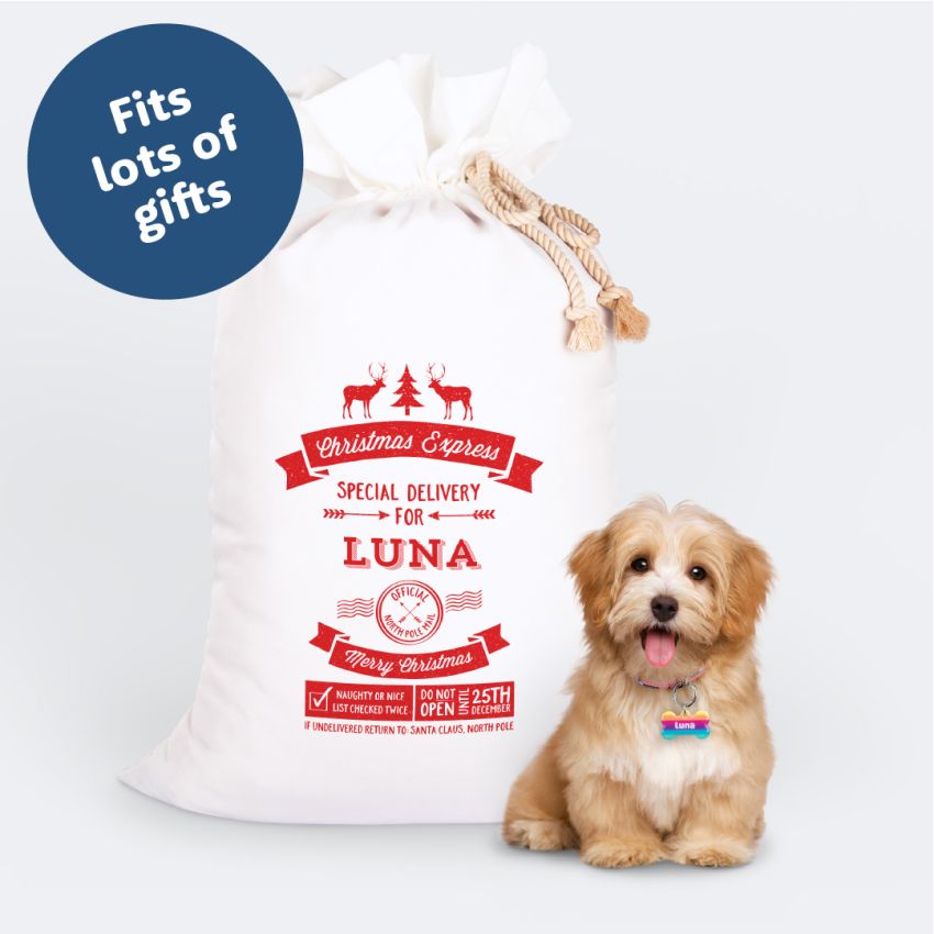 Pet Santa Sacks product preview image