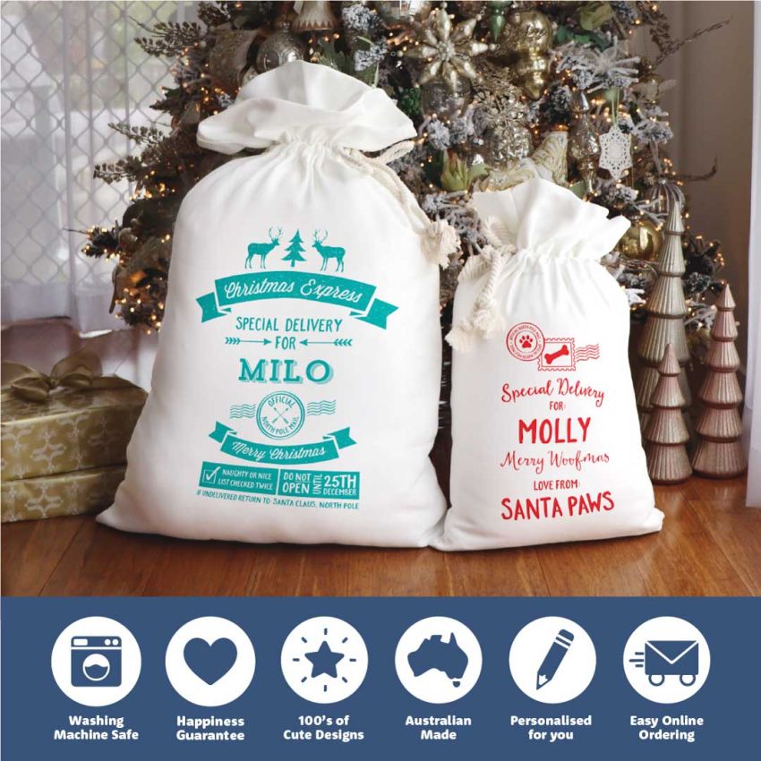 Pet Santa Sacks product preview image