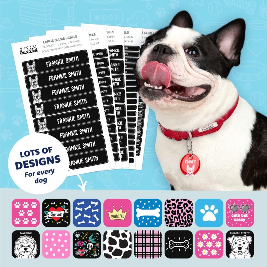 Doggy Daycare Name Labels Kit gallery image №1