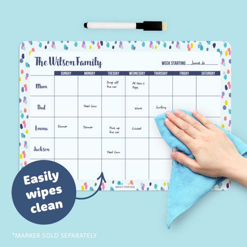 Dry Erase Family Planner gallery image №3