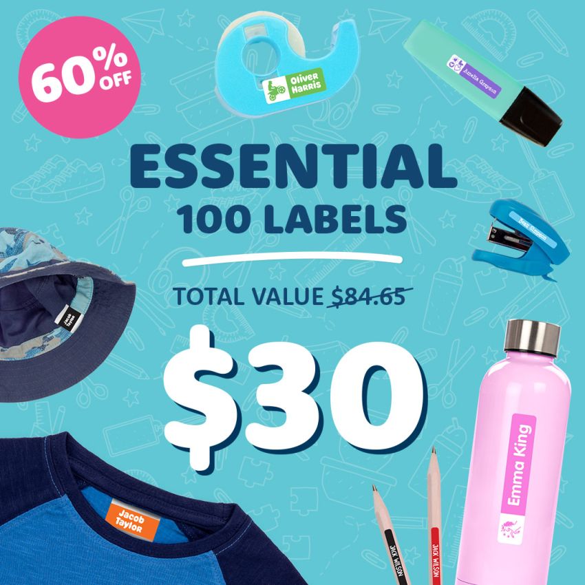 Essential Name Labels Value Kit product preview image