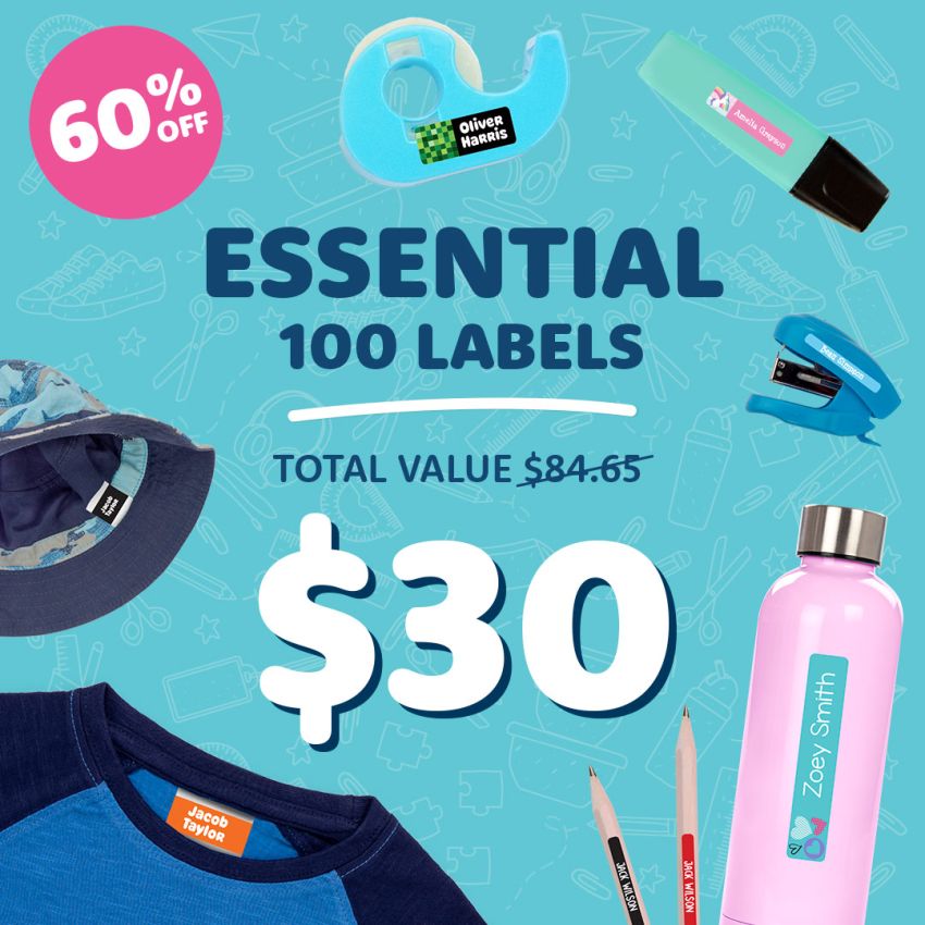 Designer Essential Name Labels Combo Pack gallery image №1