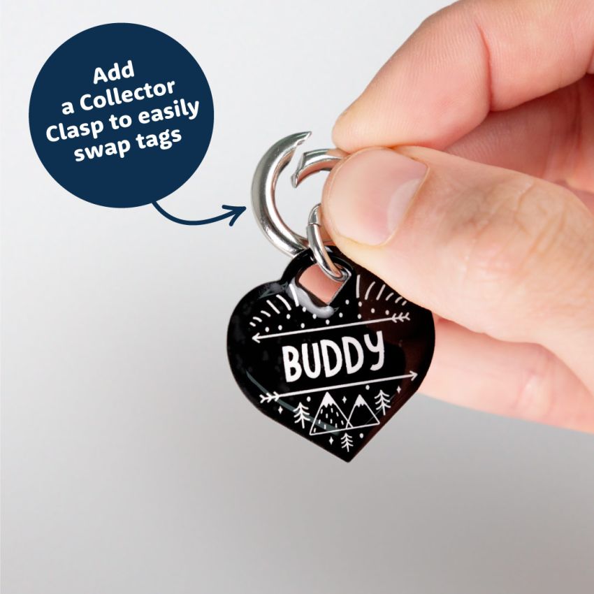 Premium Heart Dog Tags gallery image №2
