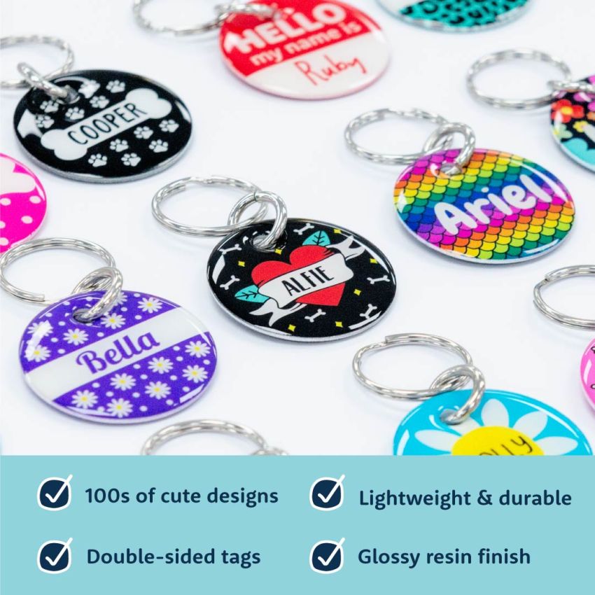 Premium Heart Dog Tags gallery image №4