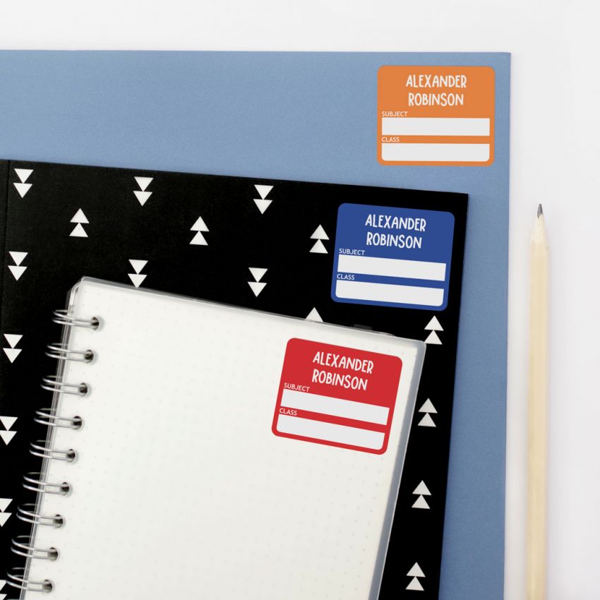 Subject (Book) Name Labels gallery image №3