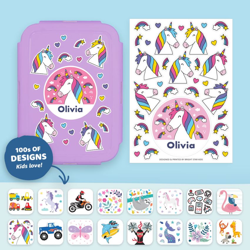 Lunch Box Name Labels gallery image №1