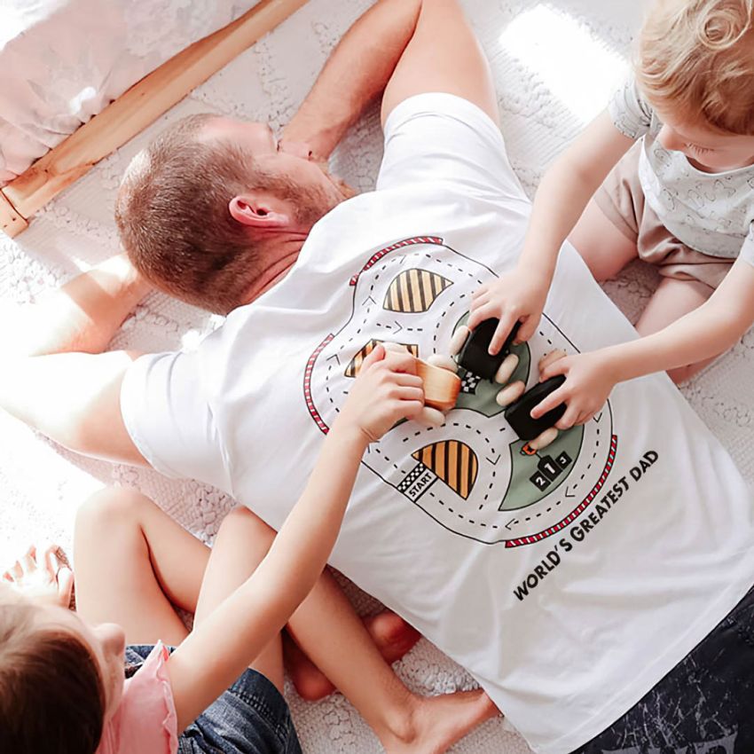 Road Massage Men's T-Shirt gallery image №3