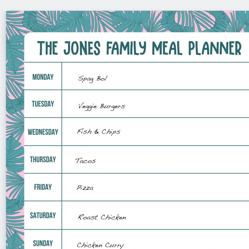 Meal Planner Notepads gallery image №3