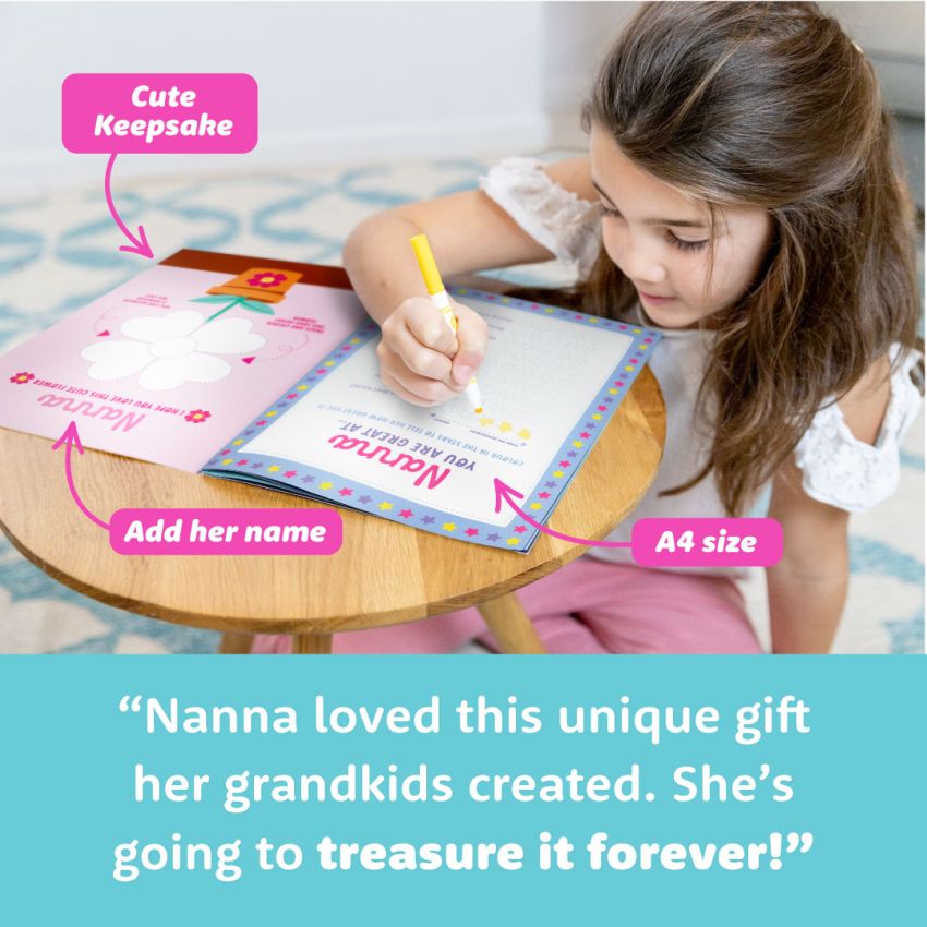 Best Grandma Activity Booklet product preview image