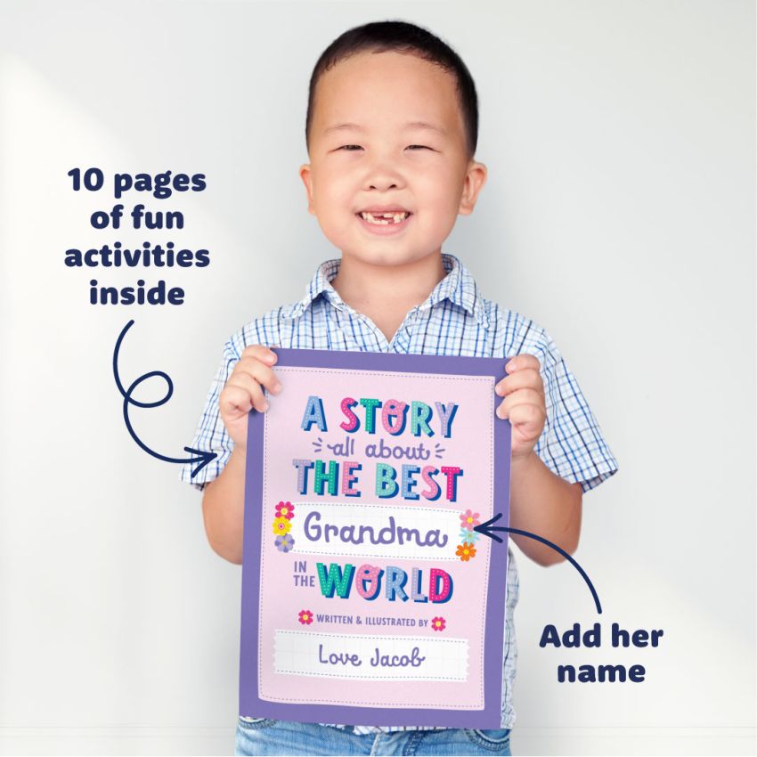 Best Grandma Activity Booklet product preview image