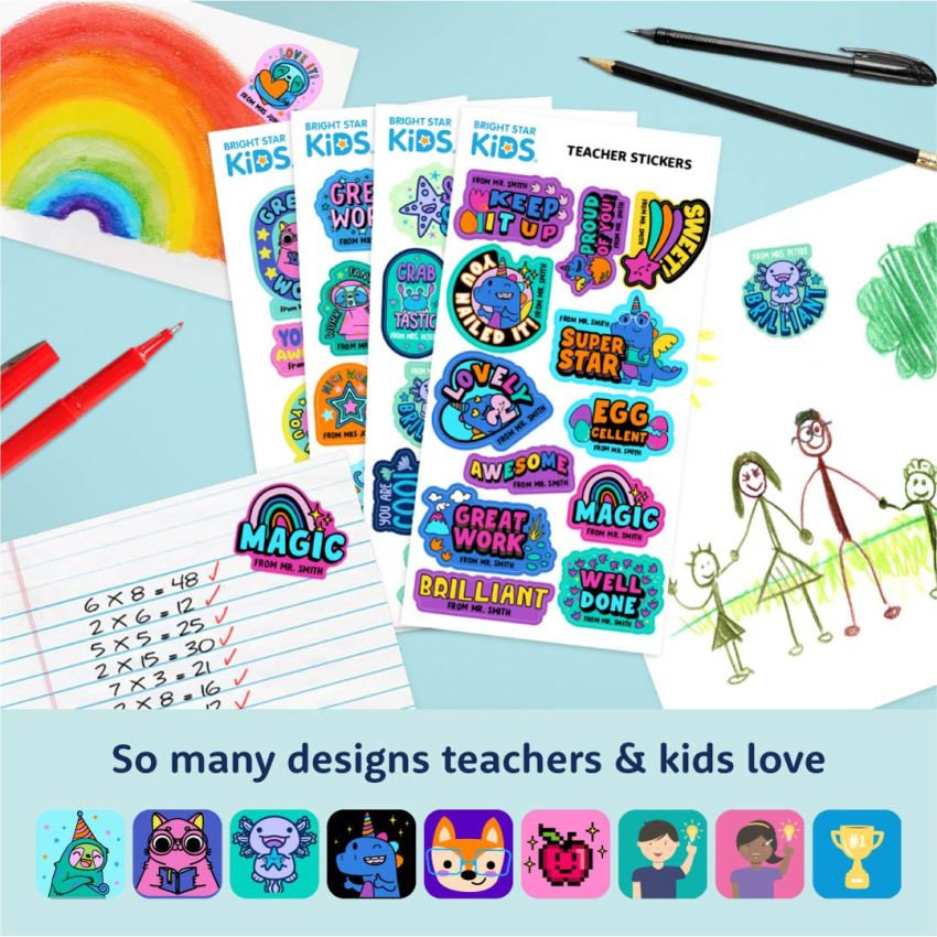 Personalized Teacher Stickers gallery image №1