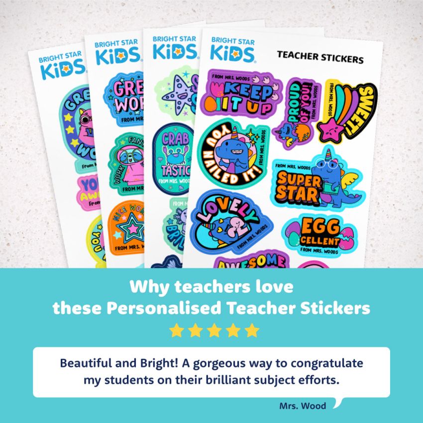 Personalised Teacher Stickers gallery image №4