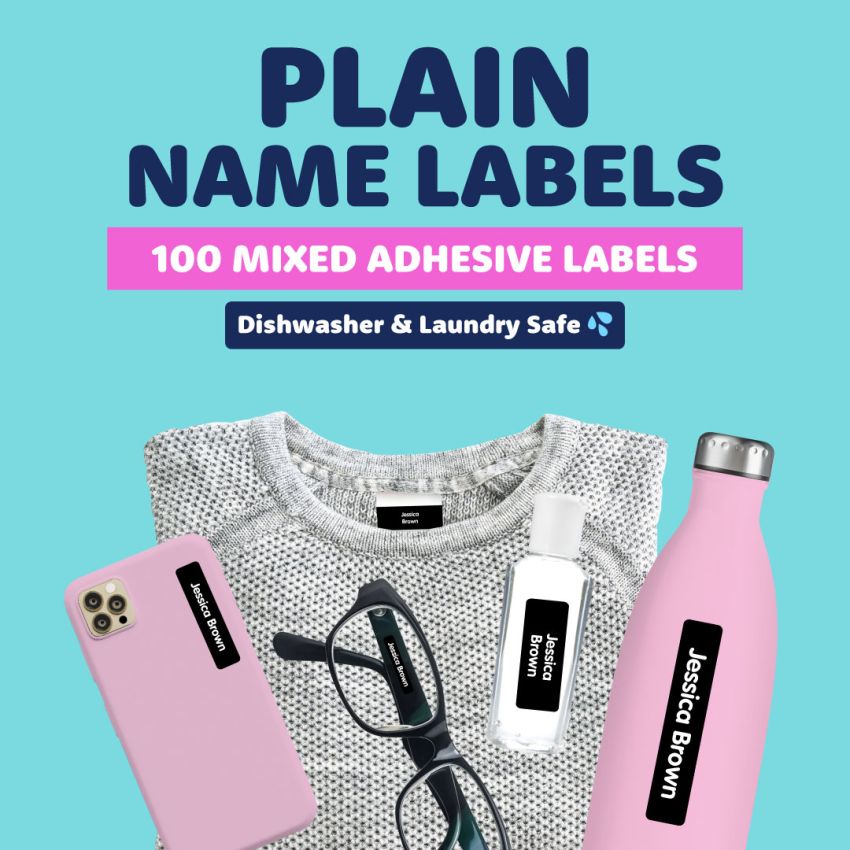 Plain Name Labels Combo Pack gallery image №1