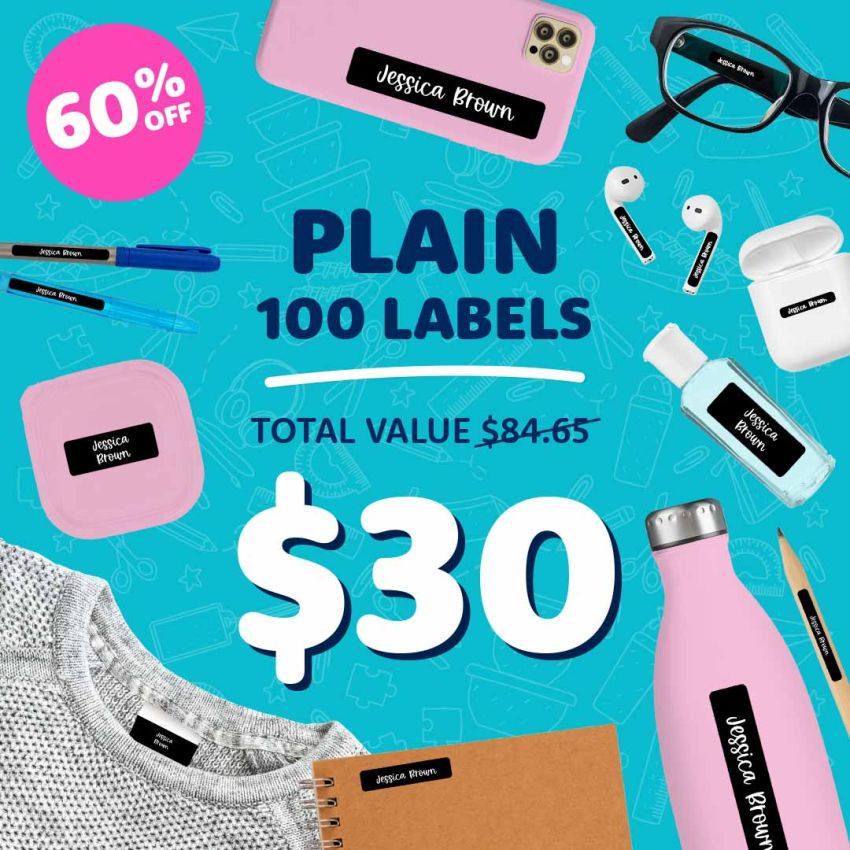 Plain Name Labels Value Kit gallery image №1