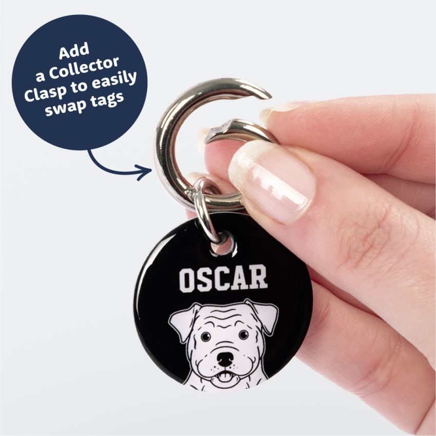Premium Dog Portrait Tags product preview image