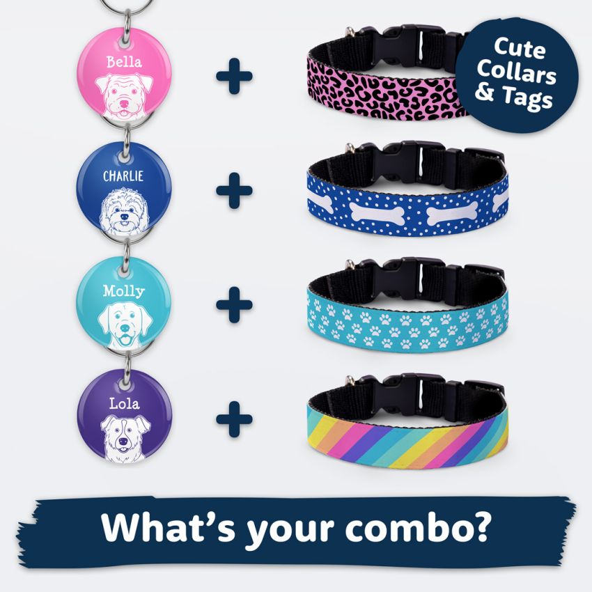 Premium Dog Portrait Tags product preview image
