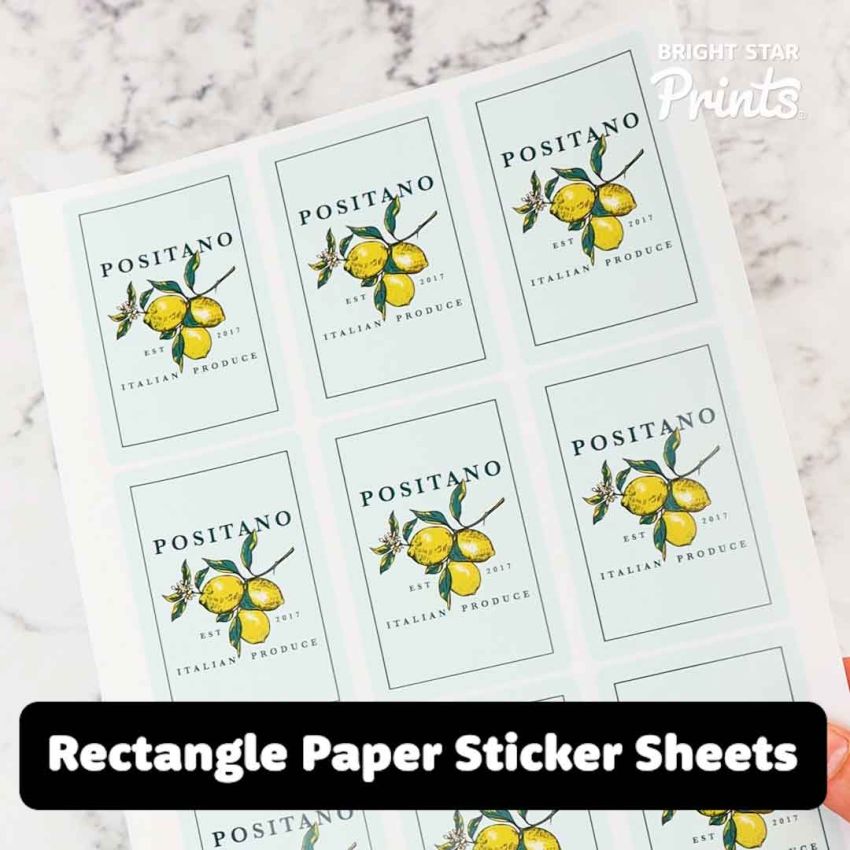 Rectangle Paper Sticker Sheets gallery image №3