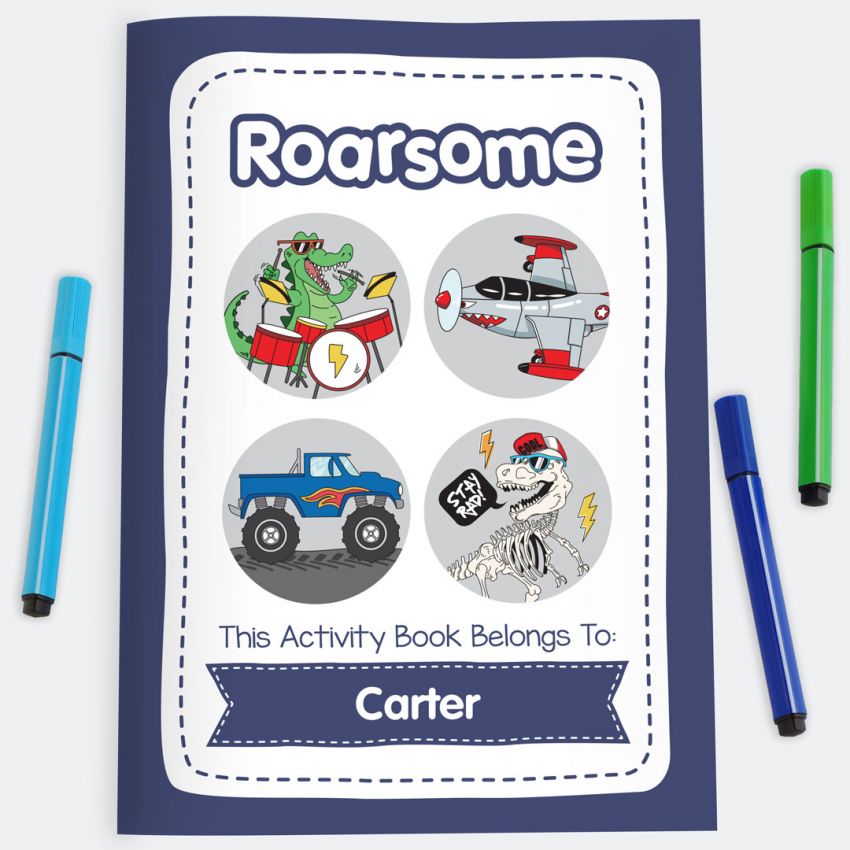 Roarsome Activity Book product preview image