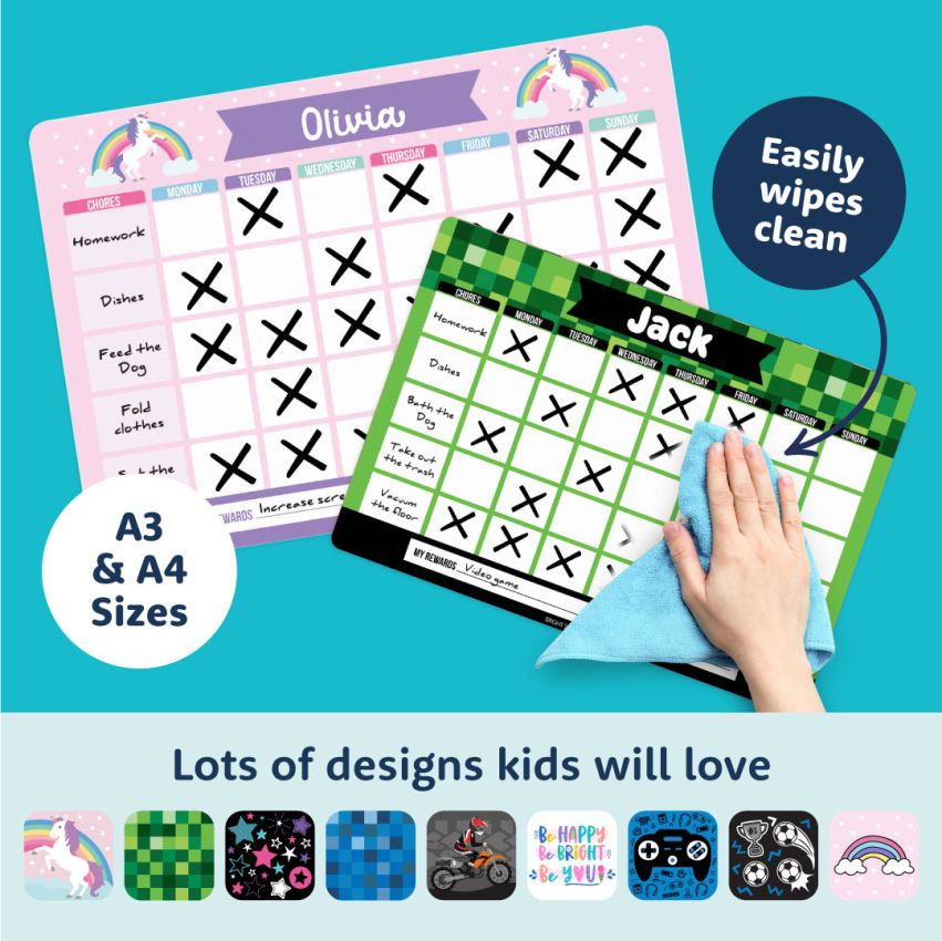 Dry Erase Routine Planner gallery image №1