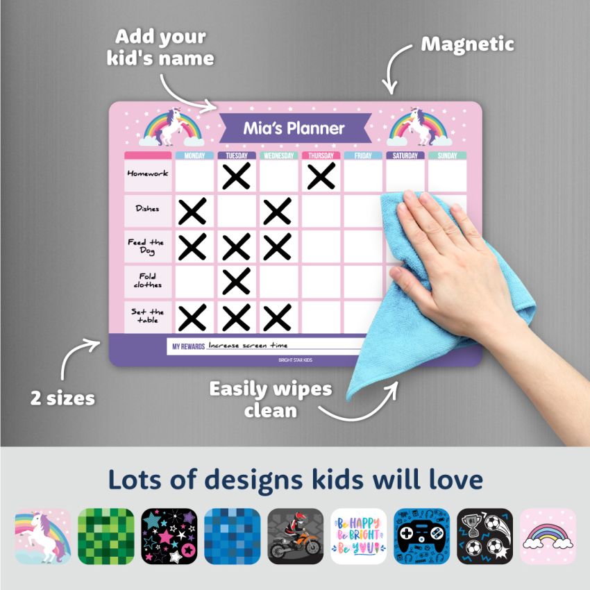 Dry Erase Kids Planner gallery image №1