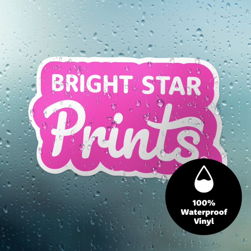 Vinyl Sticker Sample Sheet product preview image