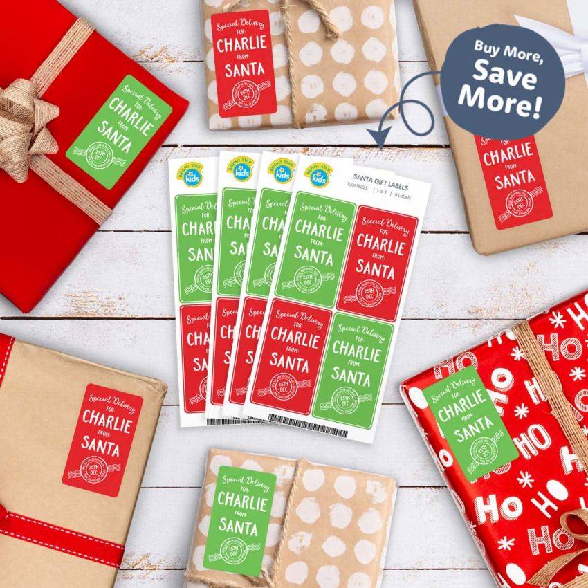 Santa Gift Labels gallery image №1