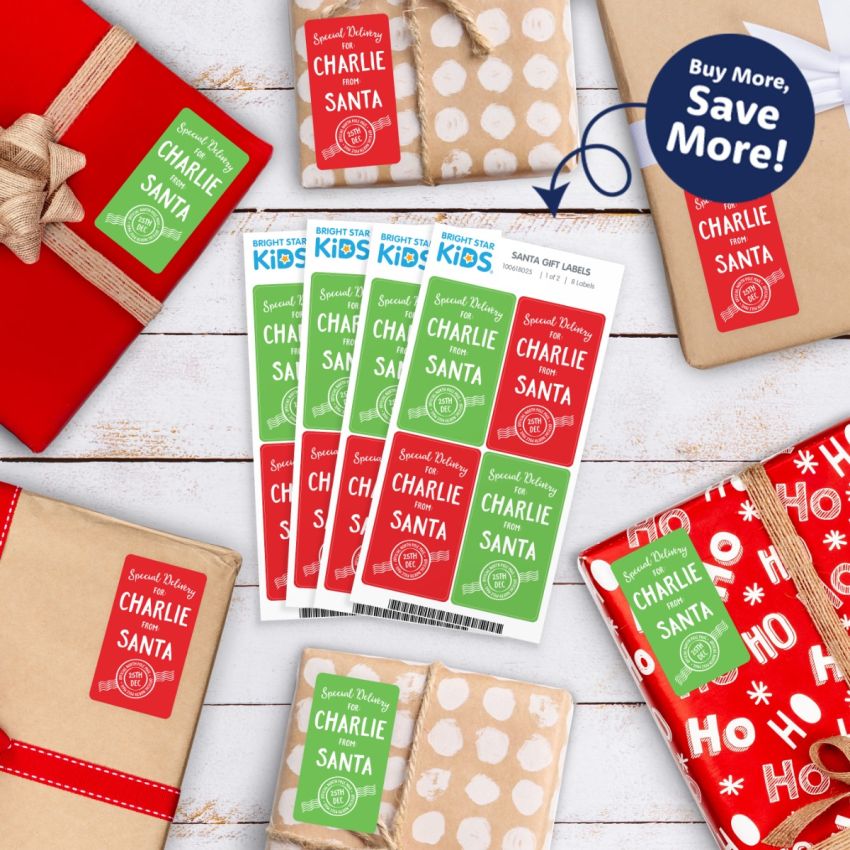 Santa Gift Labels gallery image №1