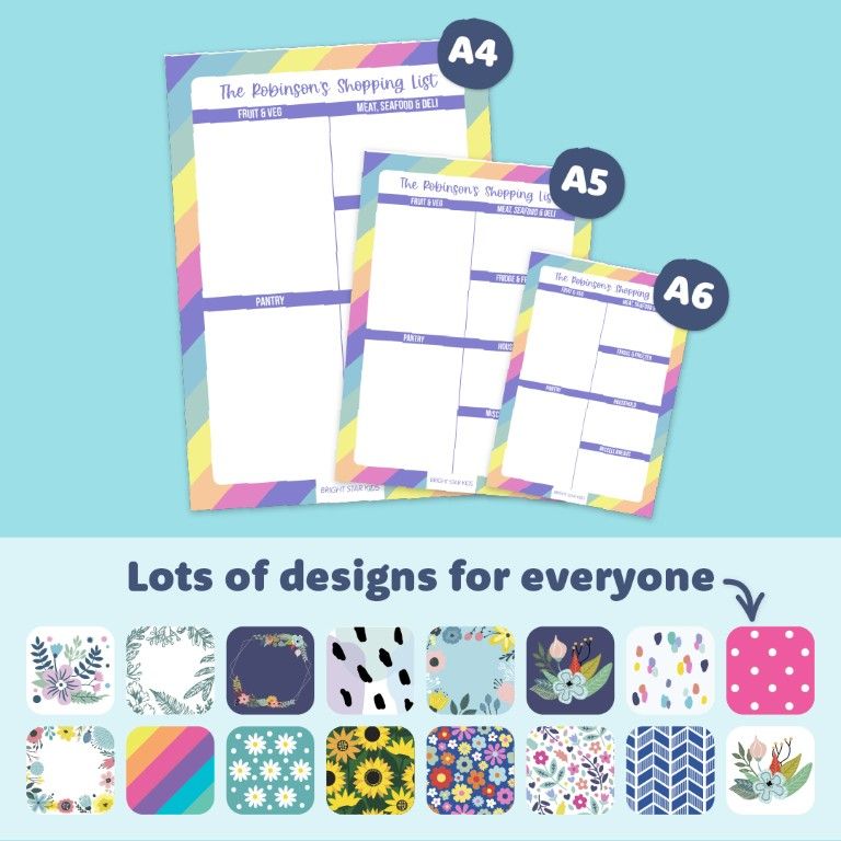 Shopping List Notepads gallery image №1