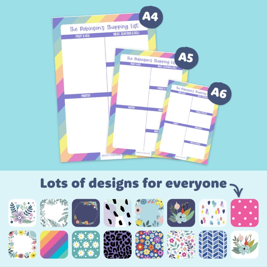 Shopping List Notepads gallery image №1