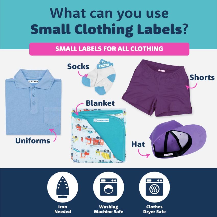 Small Clothing Name Labels gallery image №2