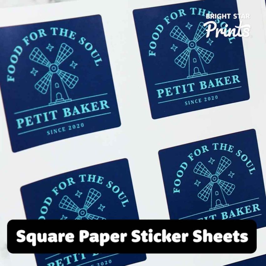 Square Paper Sticker Sheets gallery image №3