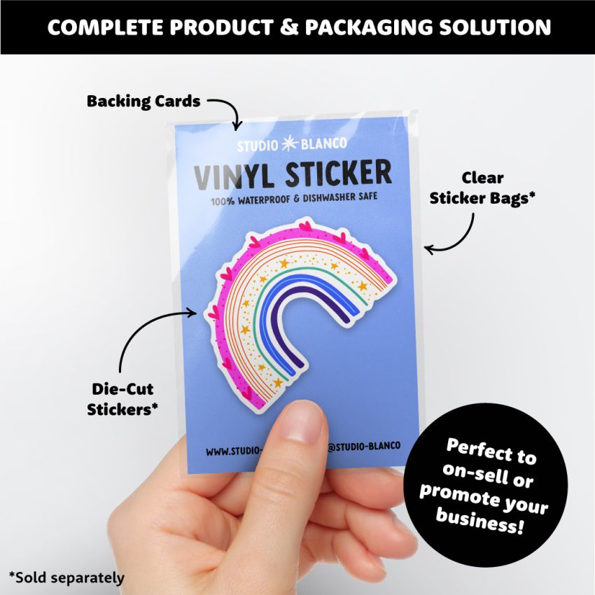 Clear Sticker Bags product preview image