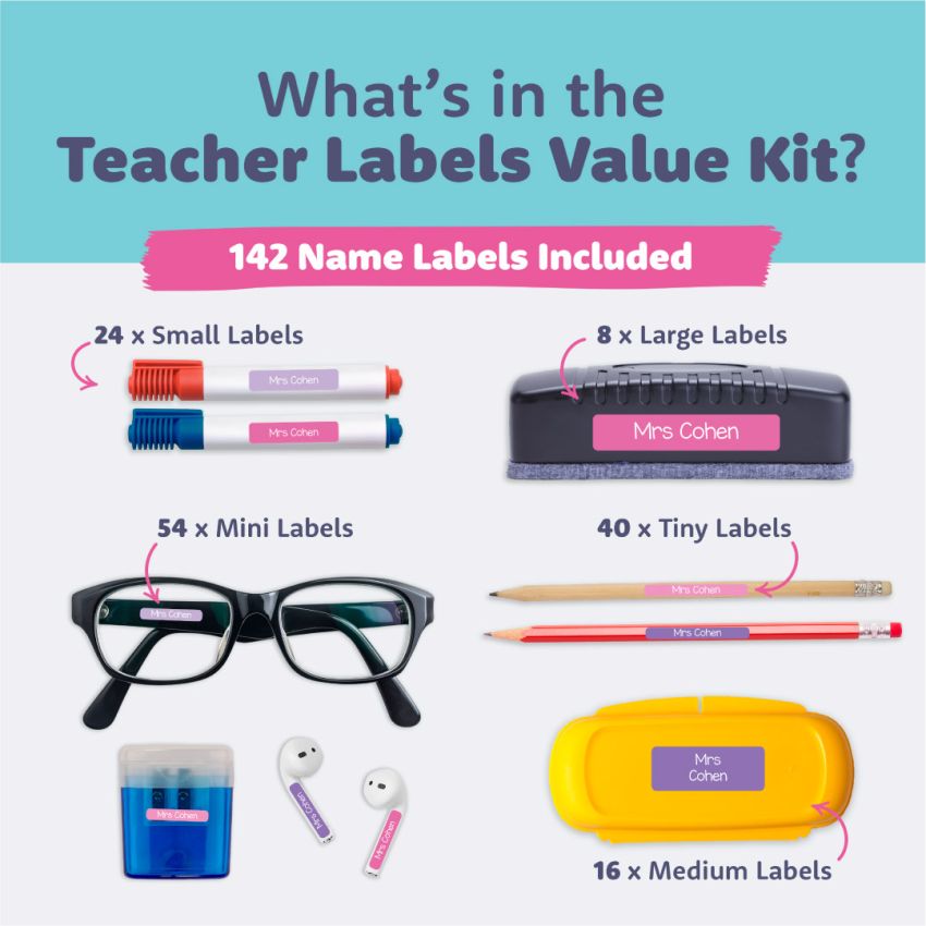 Teacher Name Labels Value Pack product preview image