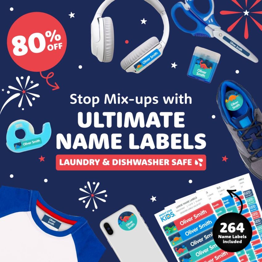 The Ultimate Sticker Name Labels Kit product preview image