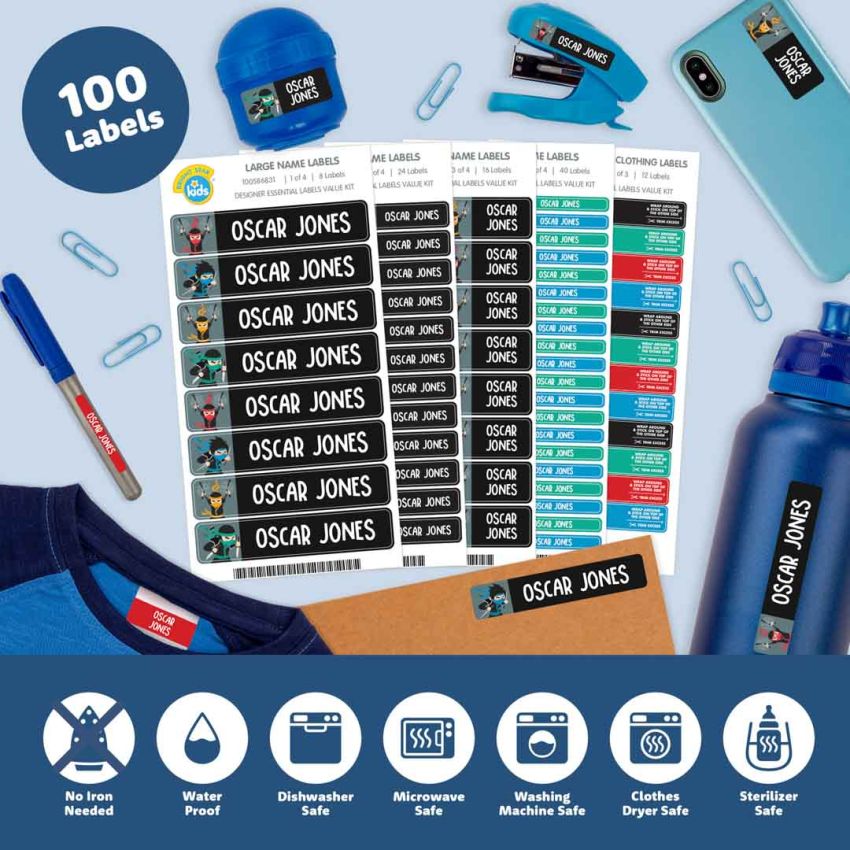 Designer Essential Name Labels Combo Pack gallery image №3