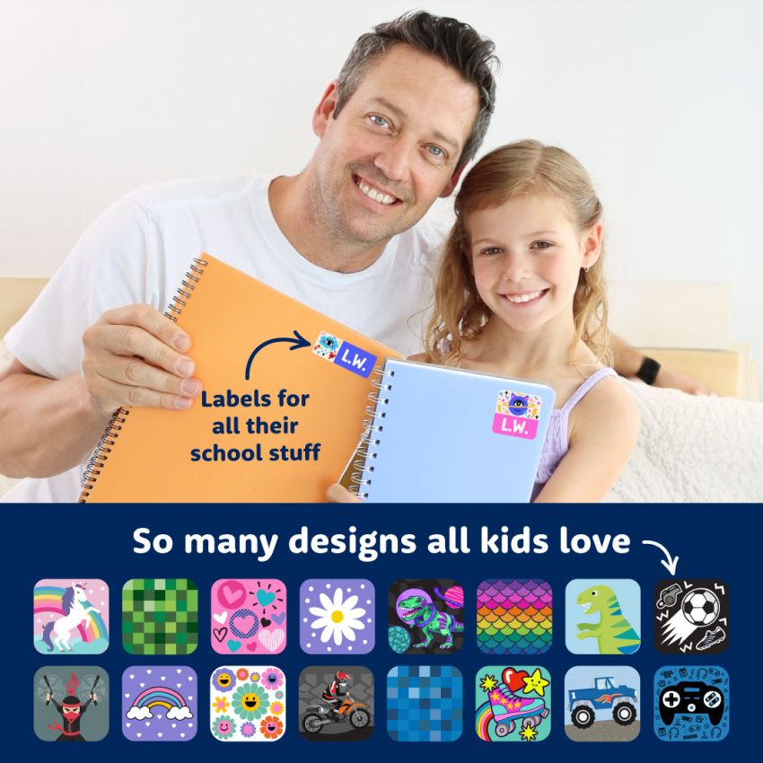 Initial Name Labels Pack product preview image