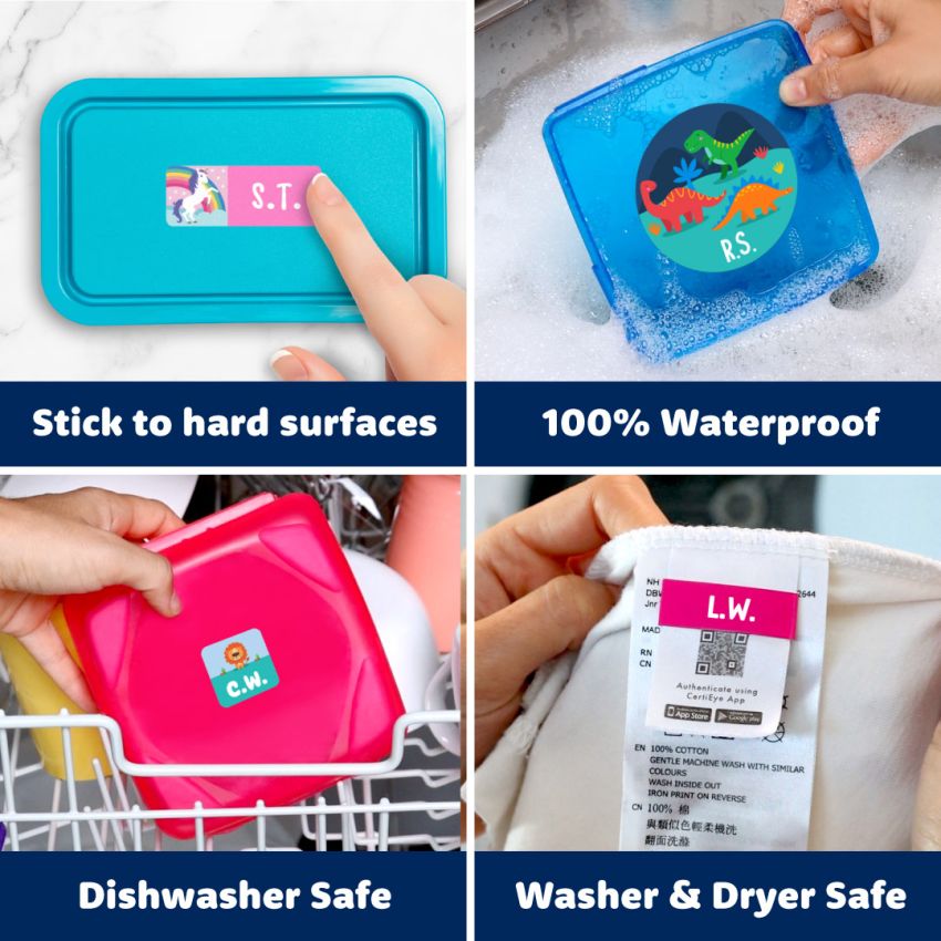 Initial Name Labels Pack product preview image