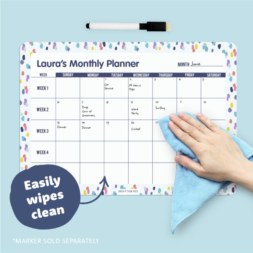 Dry Erase Monthly Planner gallery image №3