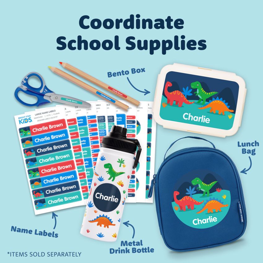 Designer School Name Labels Combo Pack product preview image