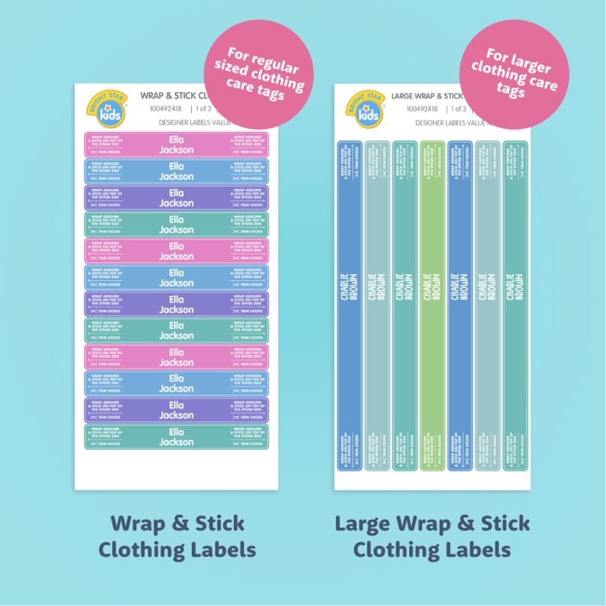 Sleepaway Camp Name Label Pack product preview image