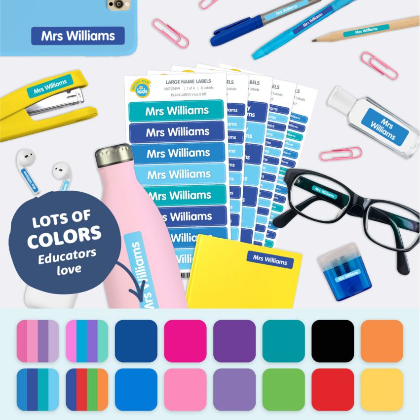 Teacher Name Labels Value Pack gallery image №1