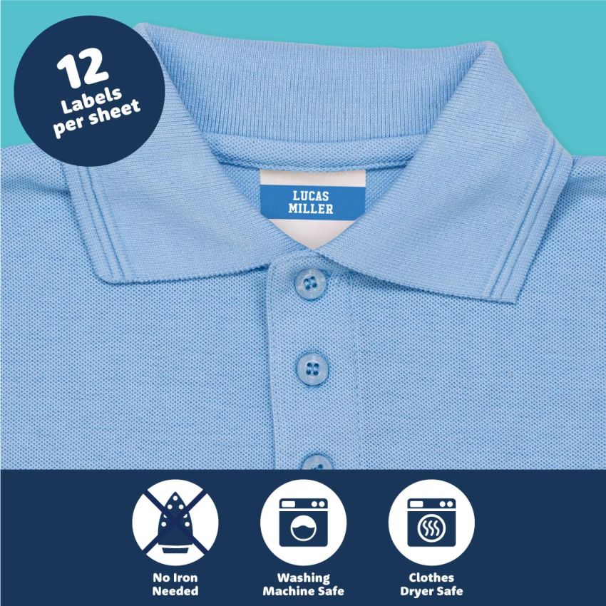 Wrap & Stick Clothing Name Labels gallery image №1